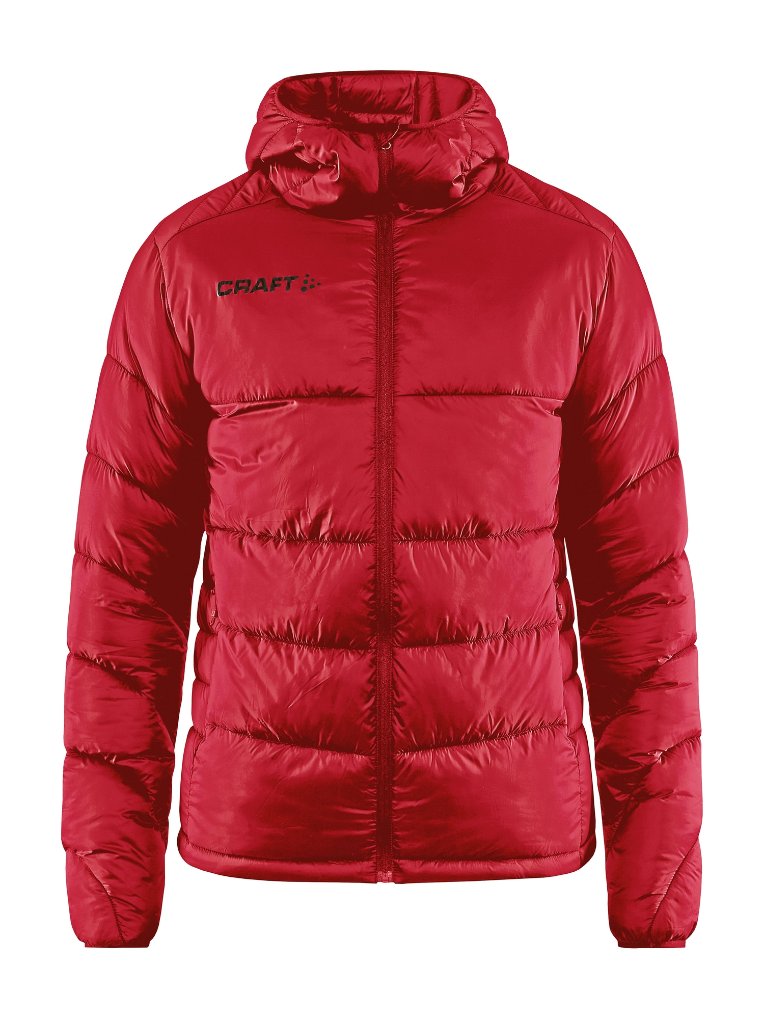 Veste rembourrée publicitaire recyclée - CRAFT Rouge