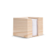 Bloc-notes en boîte bois à personnalisable 10 x 10 x 8,5 cm Bloc-notes en boîte bois à personnalisable 10 x 10 x 8,5 cm