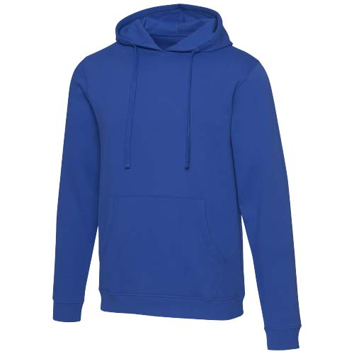 Sweat à capuche publicitaire unisexe coton bio 280g/m² Spinel Bleu