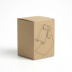 Support pliable pour smartphone présenté dans sa boîte individuelle en carton kraft. Support pliable pour smartphone présenté dans sa boîte individuelle en carton kraft.