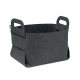 Panier en feutre RPET pliable à personnaliser Fialan Panier en feutre RPET pliable à personnaliser Fialan