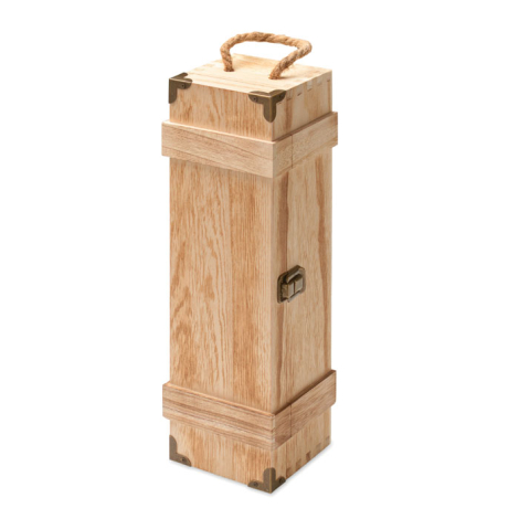 Coffret à vin en paulownia personnalisable Vinbox +