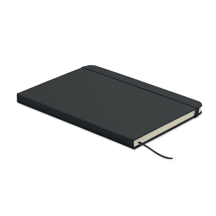Carnet publicitaire A5 en papier recyclé Arcoloop Noir