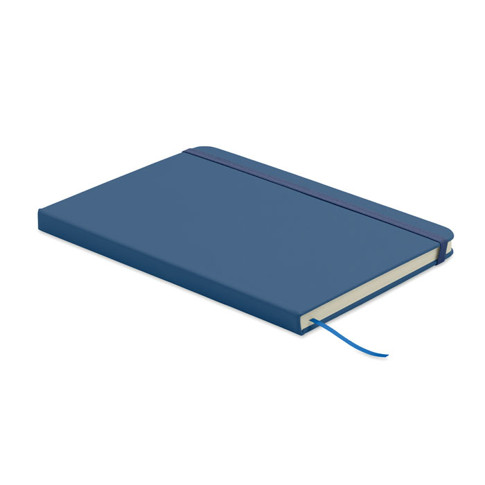 Carnet publicitaire A5 en papier recyclé Arcoloop Bleu