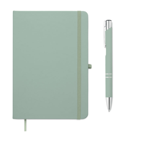 Ensemble personnalisable carnet A5 et stylo recyclés Arcopen