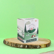 Boîte rectangulaire en papier ensemencé personnalisée pour Ferme Alliance, avec illustrations agricoles et message « Pour une ag Boîte rectangulaire en papier ensemencé personnalisée pour Ferme Alliance, avec illustrations agricoles et message « Pour une ag