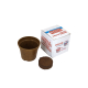 Kit de plantation publicitaire avec boîte cubique en papier ensemencé personnalisée Paysan Breton, pot de culture biodégradable Kit de plantation publicitaire avec boîte cubique en papier ensemencé personnalisée Paysan Breton, pot de culture biodégradable
