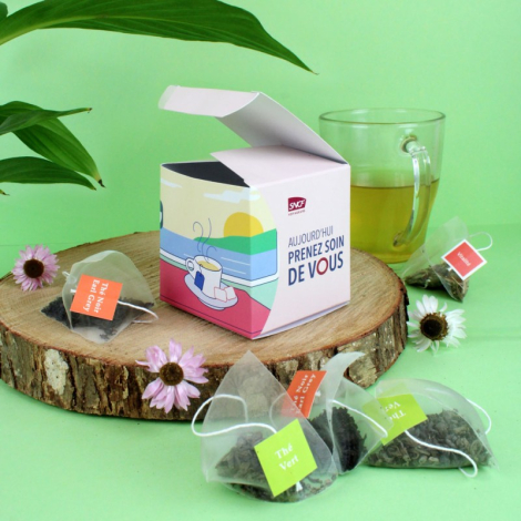 Coffret thé ou tisane promotionnel Collection thé ou tisane