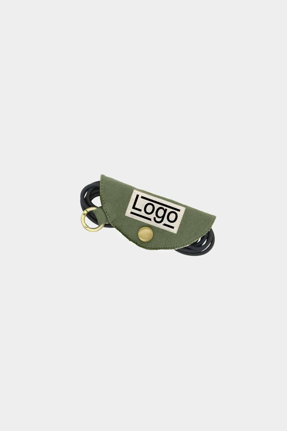 Range-câbles promotionnel Attache câble Zéphyr Olive