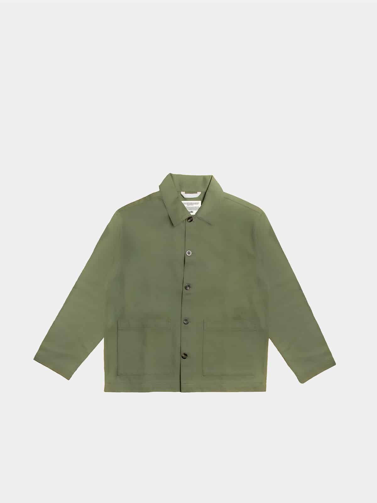 Veste workwear promotionnelle Camille Olive