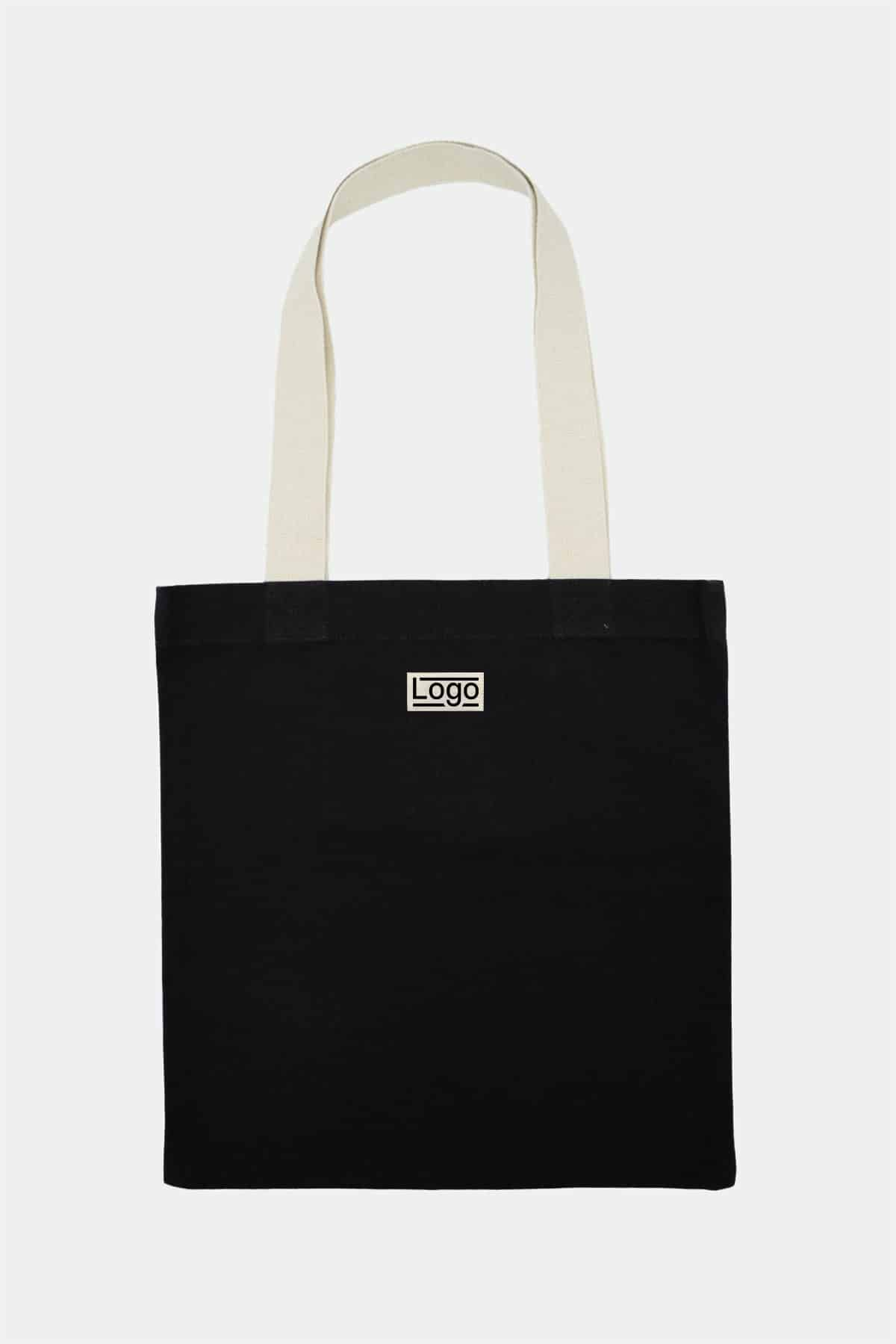 Sac coton personnalisable Nina totebag 350gr Noir