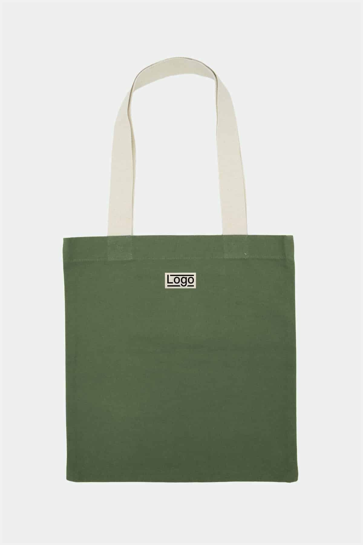Sac coton personnalisable Nina totebag 350gr Olive