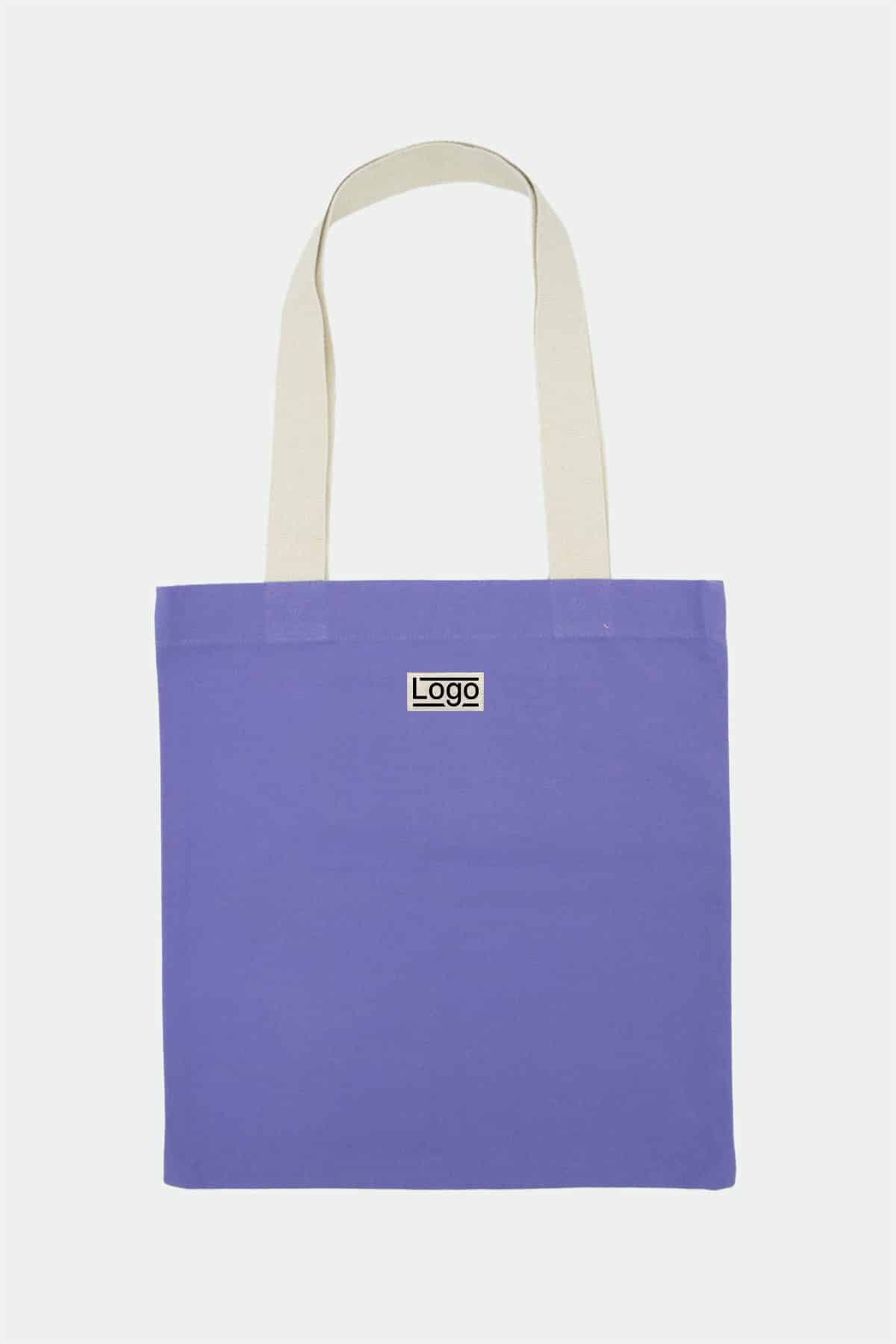 Sac coton personnalisable Nina totebag 350gr Lavande