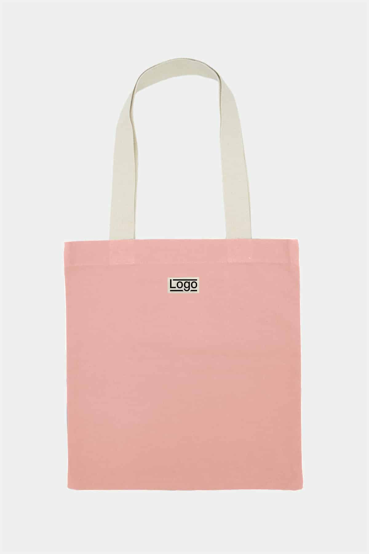 Sac coton personnalisable Nina totebag 350gr Saumon