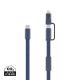 Câble de recharge personnalisable 2-en-1 recyclé Arc Câble de recharge personnalisable 2-en-1 recyclé Arc