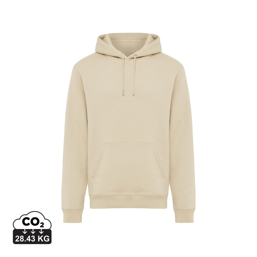 Sweat à capuche promotionnel mixte en coton bio Joshua desert