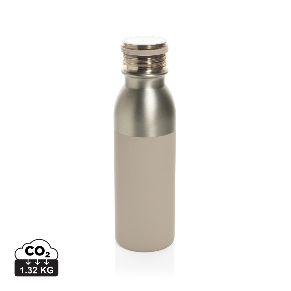 Gourde publicitaire 780 ml avec boucle de transport Duoloop Beige