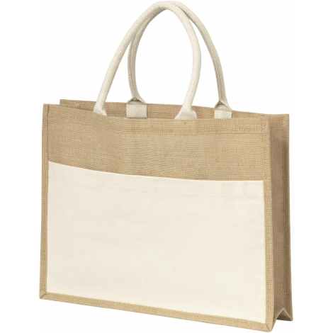 Sac shopping promotionnel en jute - Mumbay