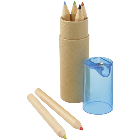 Set promotionnel de 6 crayons de couleurs Set promotionnel de 6 crayons de couleurs
