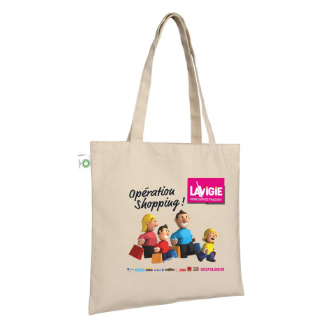 Tote bag publicitaire coton bio 160 gr - Thane