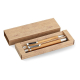 Coffret stylo publicitaire - Bambooset