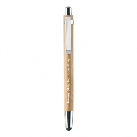 Coffret stylo publicitaire - Bambooset