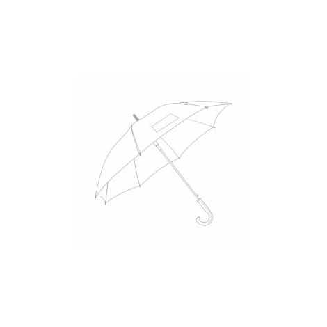 Parapluie publicitaire - mini-golf, tempête recyclé - SING'IN