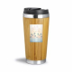 Mug publicitaire isotherme 410 ml - WOOD YOU 