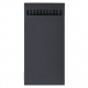 Etui noir de 6 ou 12 crayons de couleurs black - 17.6cm