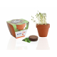 Kit de plantation publicitaire pot en terre