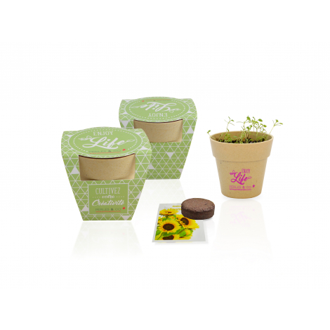 POT DE VOYAGE PLIABLE BIODEGRADABLE