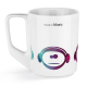 Mug promotionnel en céramique 250 ml - Pics Solid