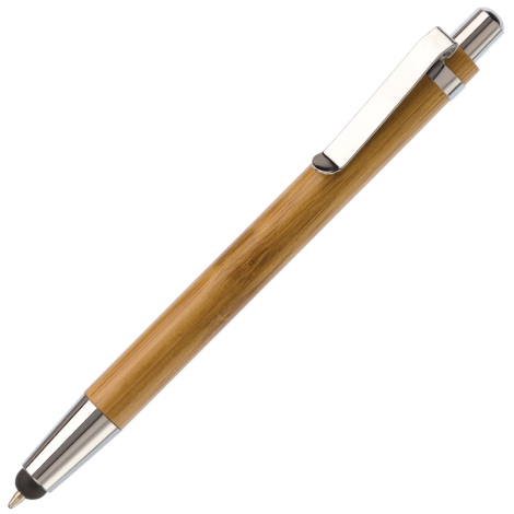 Stylo-stylet publicitaire bambou - Antartica