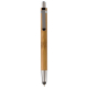 Stylo-stylet publicitaire bambou - Antartica