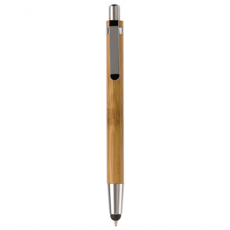 Stylo-stylet publicitaire bambou - Antartica