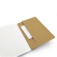 Cahier publicitaire en carton recyclé