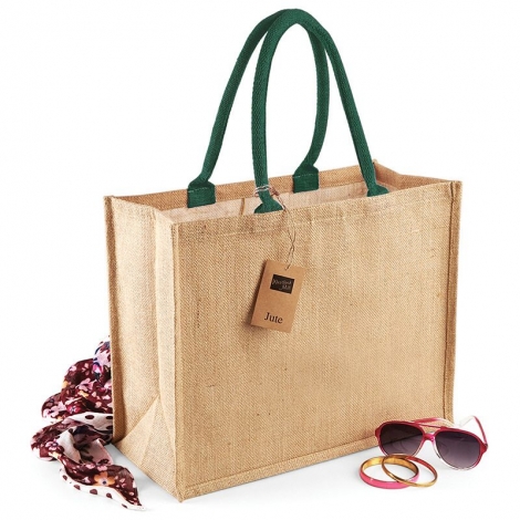 Sac de courses classique en toile de jute