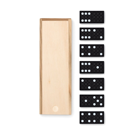 Boîte de Domino en bois personnalisée