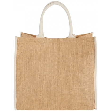 Grand sac shopping publicitaire - JUTE