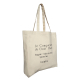 Sac shopping publicitaire en coton 330 gr - Surat