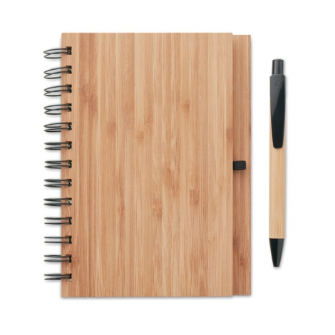 Carnet de notes publicitaire bambou - Bambloc
