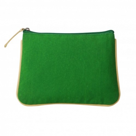 Trousse de voyage publicitaire en coton bio - Colorday