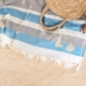 Fouta/serviette de plage publicitaire - Elmar