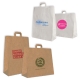 Sac papier kraft personnalisable avec anses plates