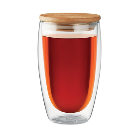 Verre borosilicate publicitaire double paroi 450 ml Tirana