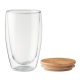 Verre borosilicate publicitaire double paroi 450 ml - Tirana