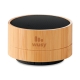 Mini haut-parleur bambou publicitaire 3W - Sound Bamboo