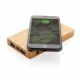 Batterie de secours bambou publicitaire - 4000 mAh