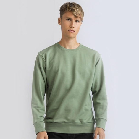 Sweat publicitaire en coton bio et PET recyclé 280 gr