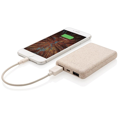 Batterie de secours publicitaire 5000 mAh - ECO